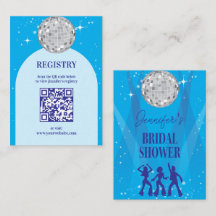 70er Disco Tanzkönigin Brautparty-Geschenkliste