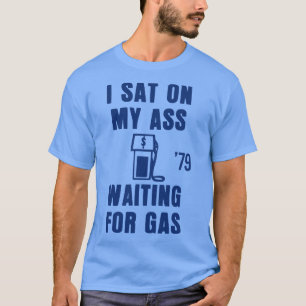 70er Gasknappheit Energiekrise Knopf T-Shirt