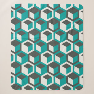 70er inspiriert abstrakte geometrisch geometrisch sherpadecke