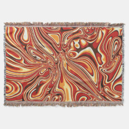 70er Jahre Abstract Retro Marmor Flüssigkeits-Desi Decke