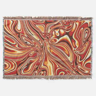 70er Jahre Abstract Retro Marmor Flüssigkeits-Desi Decke