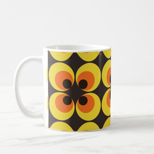 70er Jahre Wallpaper Kaffeetasse (Links)