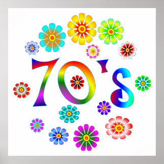 70er Liebe Poster