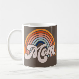 70er-Mama-Regenbogen-Retro-Mama  Kaffeetasse