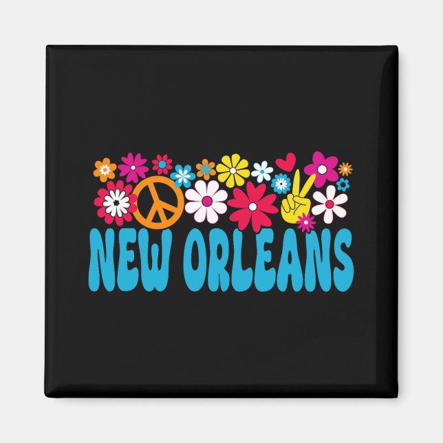 70er New Orleans  Magnet (Vorne)