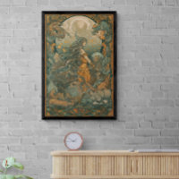 70er Psychedelic Hippie Chick AI Art | Retro