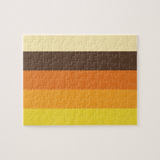 70er Retro-Farbmuster gestrichen (Horizontal)