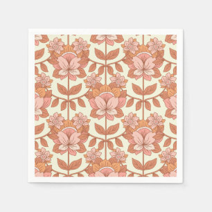 70er Retro Inspiriert Hochzeit Serviette