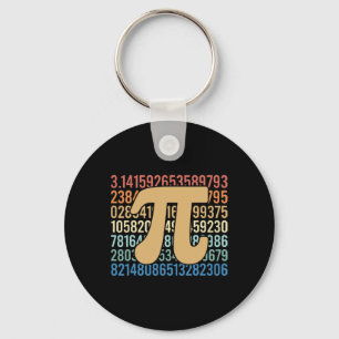 70er Retro Pi Day Math Gleichung Zahlen Lehrer Stu Schlüsselanhänger