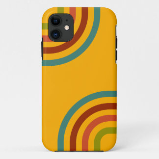 70er Retro Streifen Muster Case-Mate iPhone Hülle