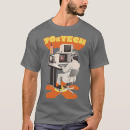 70er RETRO TECH COMPUTER T-Shirt