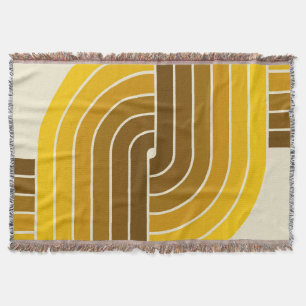 70er Retro Vintag Style Geometric Pattern Decke
