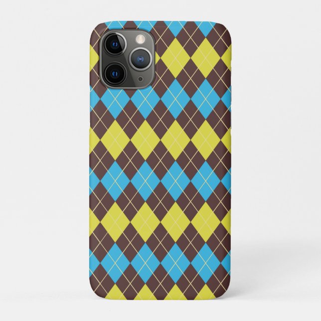 70er Scottish Tartan-Pattern Case-Mate iPhone Hülle (Rückseite)