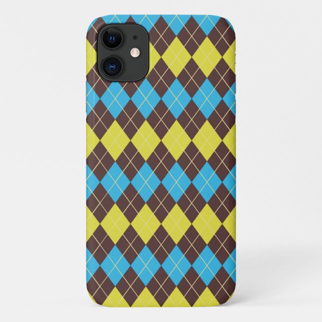70er Scottish Tartan-Pattern Case-Mate iPhone Hülle (Rückseite)