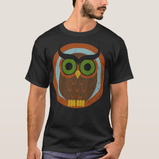 70er Style Owl verblasst Handy Case T-Shirt