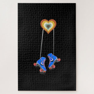 70er-Taschenherzerwalze Skaten