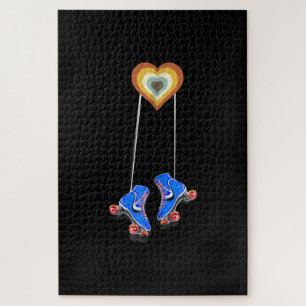 70er TaschenHerzwalze Skaten