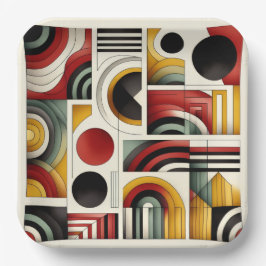 70er Urban Flow Pappteller