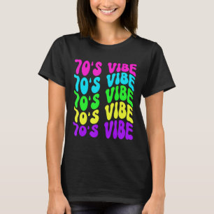 70er Vibe Retro Vintage 1970er 70er Styles Party M T-Shirt