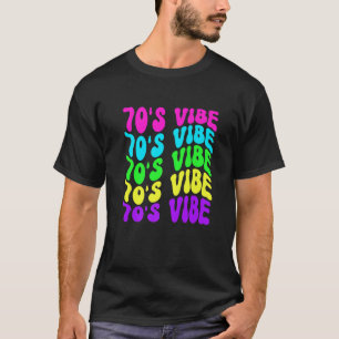 70er Vibe Retro Vintage 1970er 70er Styles Party M T-Shirt