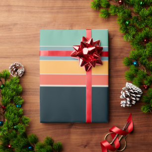 70er Vintage Stimmung Geschenkpapier
