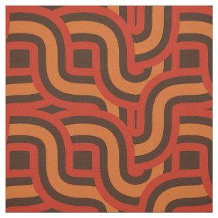 70er Vintages Retrogewebe Stoff