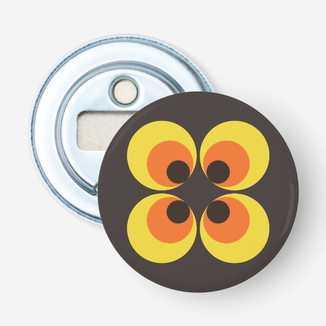 70er Wallpaper Flaschenöffner (Vorderseite)