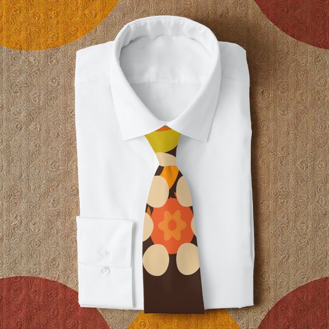 70s 60s Hippy Retro Tie Krawatte (Von Creator hochgeladen)