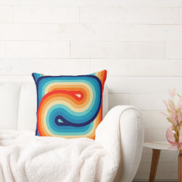 70s Double Wave Kissen