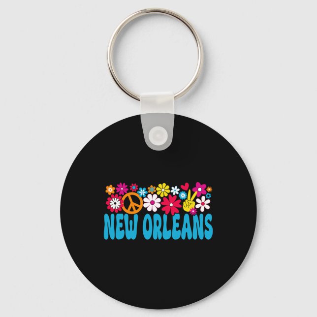 70s New Orleans  Schlüsselanhänger (Vorderseite)