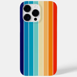 70s Rainbow Stripes Case-Mate iPhone 14 Pro Max Hülle