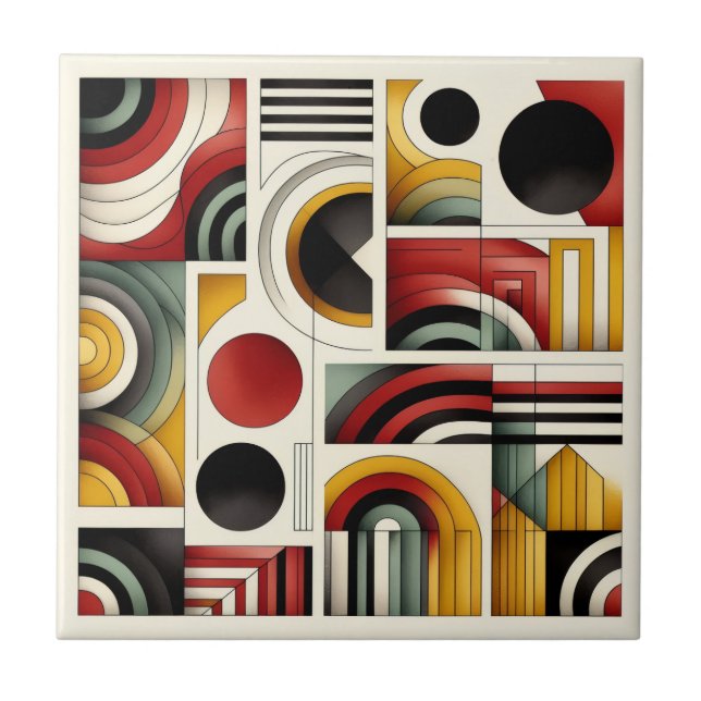 70s Urban Flow Fliese (Vorderseite)