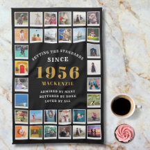 70th Birthday 1956 Family Memories Photo Collage 