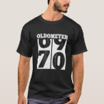 70th Birthday Ohrs Oldometer 69-70 Men Women Funn T-Shirt<br><div class="desc">70th Birthday Ohrfeigen Oldometer 69-70 Men Women Funny Vintage</div>