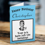 70th Birthday Over The Hill Funny Personalized Karte<br><div class="desc">Say happy 70th birthday and have some fun with this vintage retro style birthday card with that "over the hill" vibe. Easily customized using the template provided.</div>