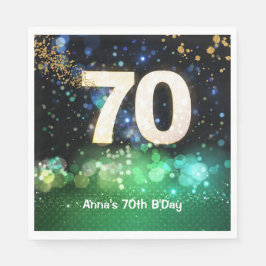70th Birthday Party Serviette