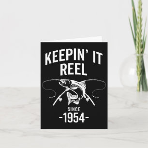 71. Geburtstag Keepin It Reel Seit 1954 Fischen Fi Karte