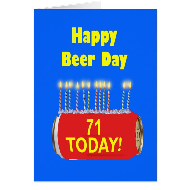 71. Happy Beer Day Birthday (Vorne)