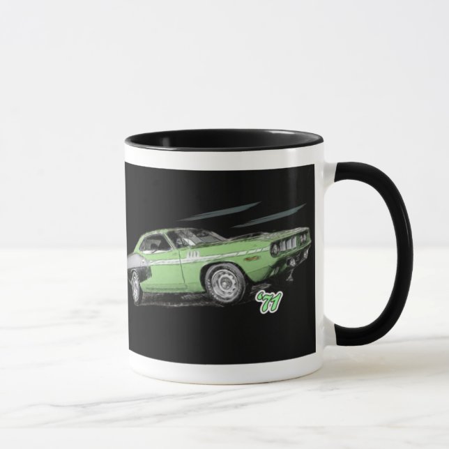 71 Hemi Cuda Tasse (Rechts)