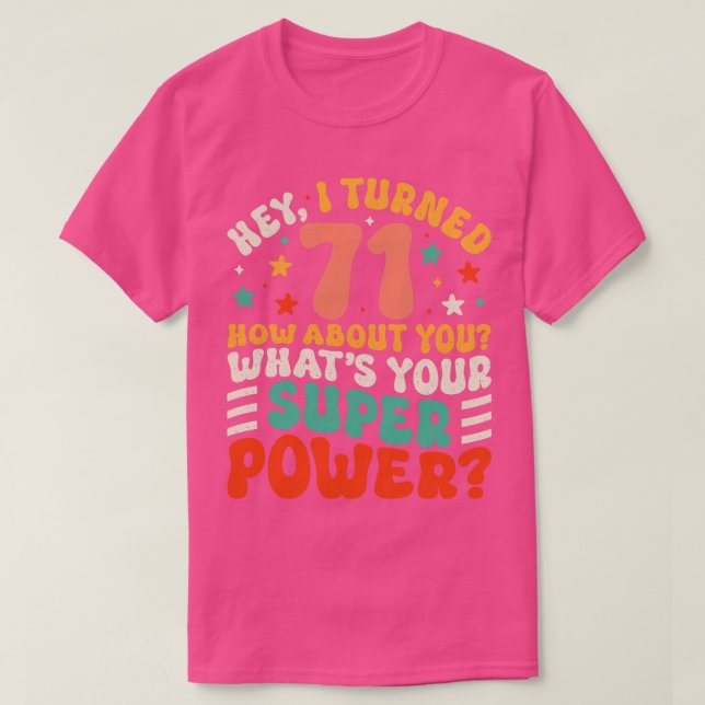 71. Januar 3 T-Shirt (Design vorne)