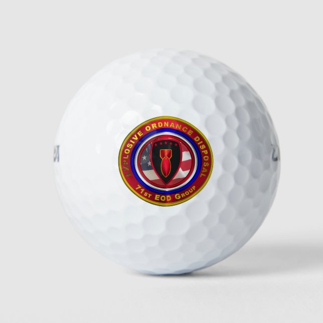 71. Sprengkörper-Entsorgungsgruppe Golfball (Vorderseite)