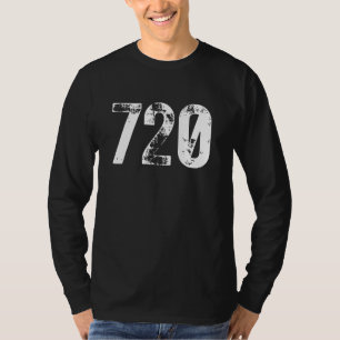 720 Vorwahl Denver CO Mobiltelefon Vorwahl T-Shirt