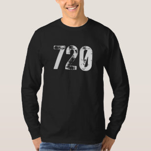 720 Vorwahl Denver CO Mobiltelefon Vorwahl T-Shirt