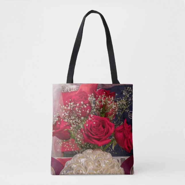 7215-Militärische Hochzeit Tasche (Vorderseite)