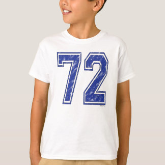72 Custom Jersey T-Shirt