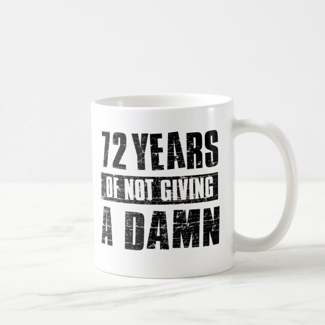 72 Jahre Kaffeetasse (Rechts)