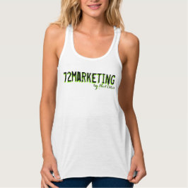 72Marketing Signatur racerback strömt sexy Tank