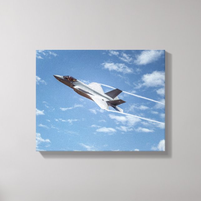 7398-Kampfjets Leinwanddruck (Vorderseite)