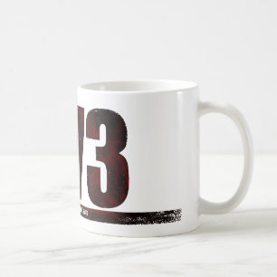 73 - die beste Zahl Kaffeetasse