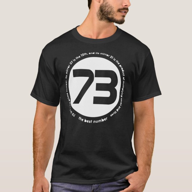 73 ist der beste klassische T - Shirt (Vorderseite)
